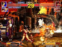 une photo d'Ã©cran de The King of Fighters 95 sur Sega Saturn